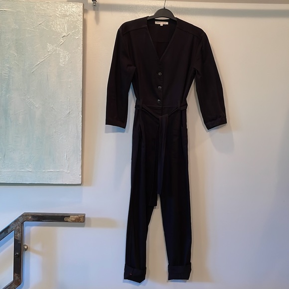 Xirena V-Neck Jumpsuit XS black - Picture 4 of 4